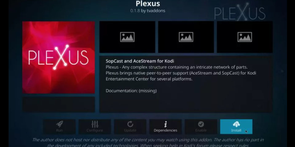 Addon Plexus Streams Kodi